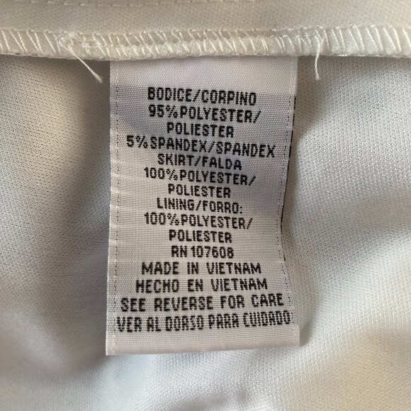 New Chetta B Maxi Dress 6 / 8 Watercolor Floral Navy Blue Winter White Gown NWT - Picture 10 of 13